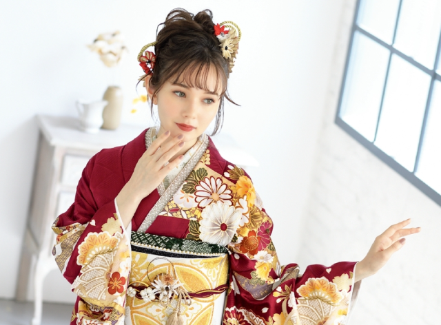 似合う振袖