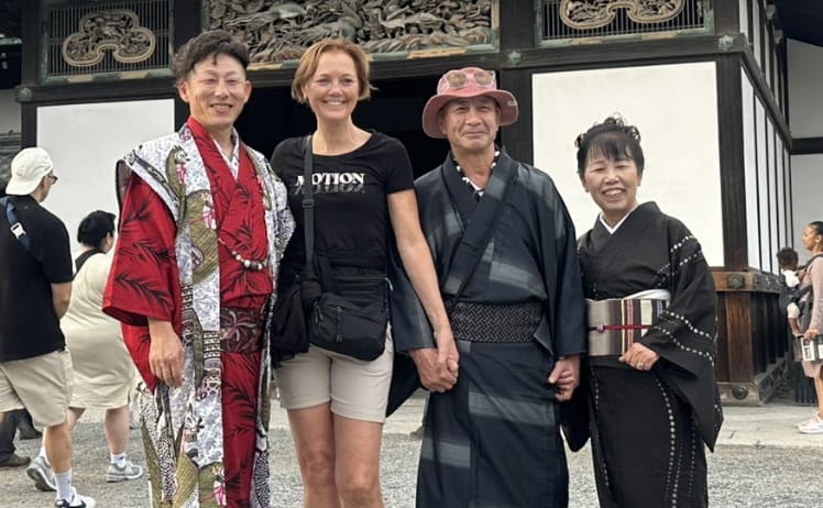 着物とともに巡る、京の雅な旅