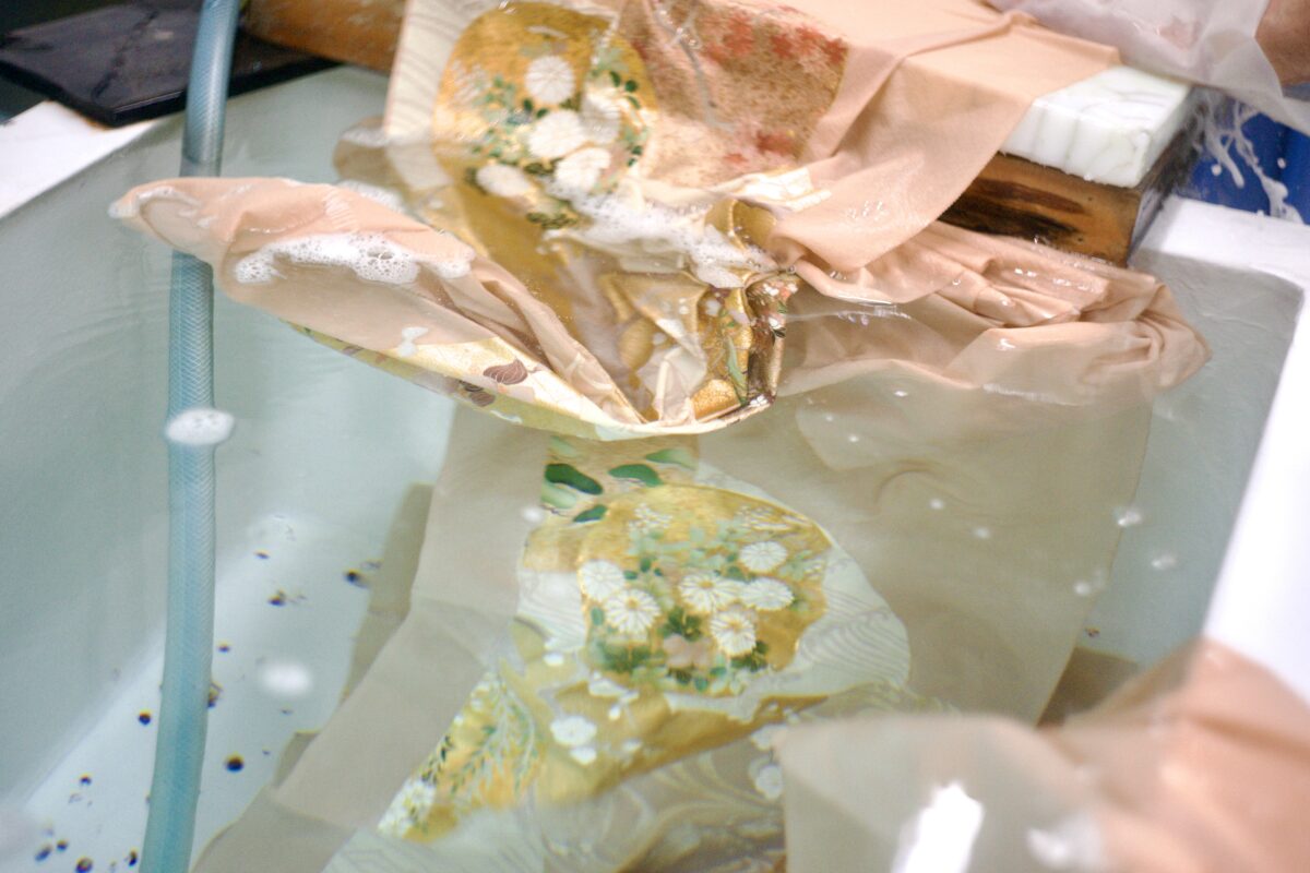 着物の洗い張り