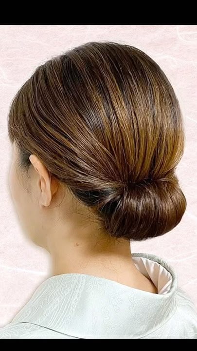 50代の着物に似合うショートヘアの髪型