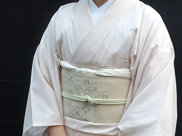 着物のタオル補正